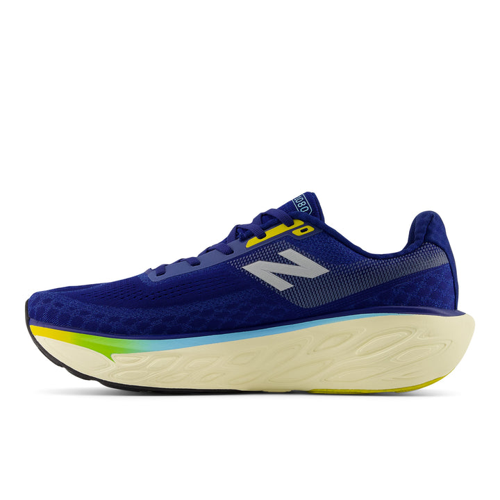 New Balance Mens 1080V14 - Inkwell/Silver Metallic/Ginger Lemon - Neutral - SS25