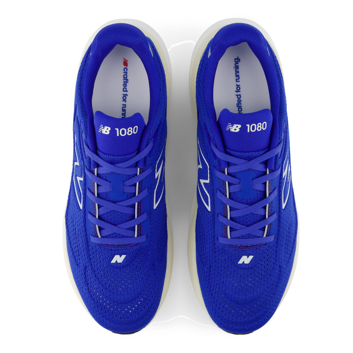 New Balance Mens 1080V15 Wide - 2E Width - Blue Gemstone/Angora - Neutral - AW26