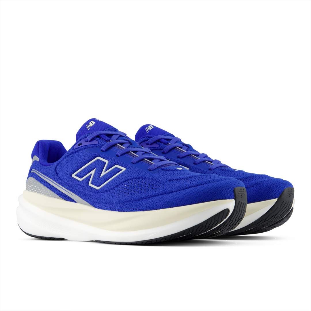 New Balance Mens 1080V15 Wide - 2E Width - Blue Gemstone/Angora - Neutral - AW26