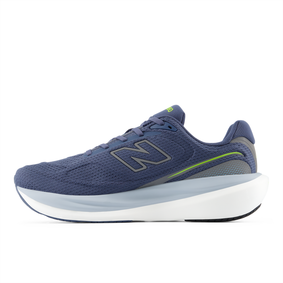 New Balance Mens 1080V15 - Vintage Indigo/Alkaline Green - Neutral - AW26