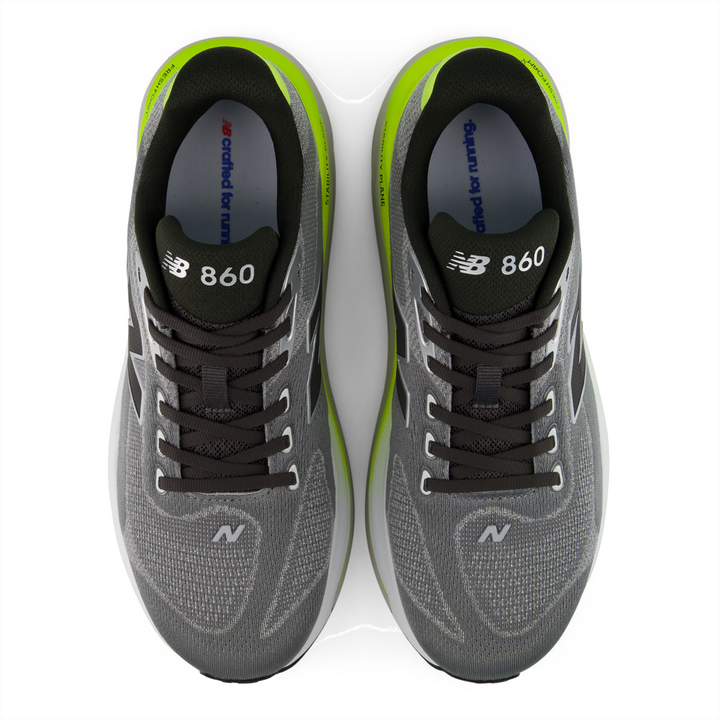 New Balance Mens 860v15 - Slate Grey/Alkaline Green - Stability - AW26