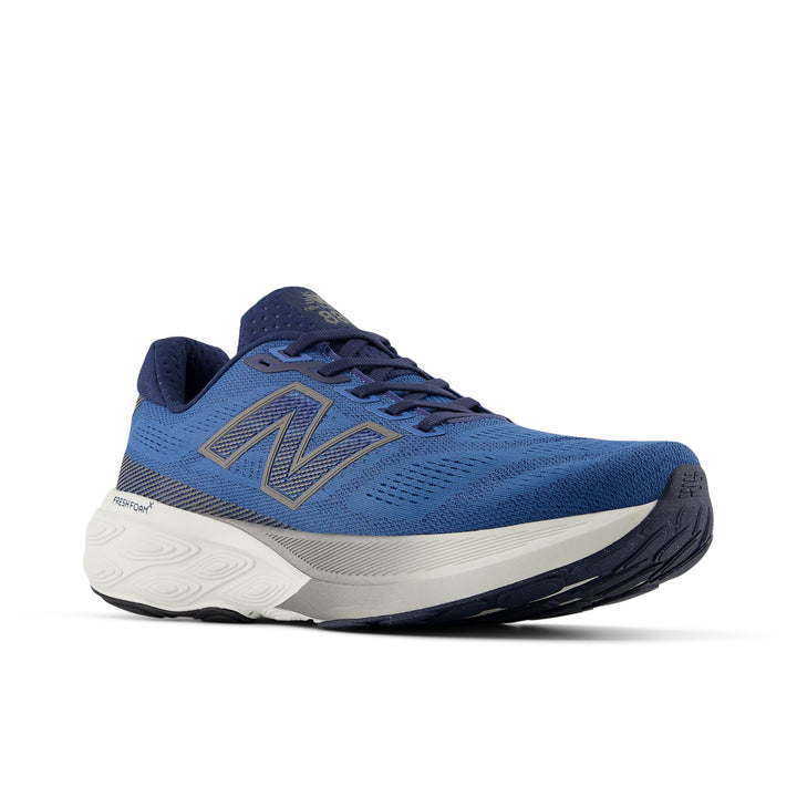 New Balance Mens 880V15 Wide (2E Width) - Sea Stone/NB Navy/Marmalade - Neutral - SS25