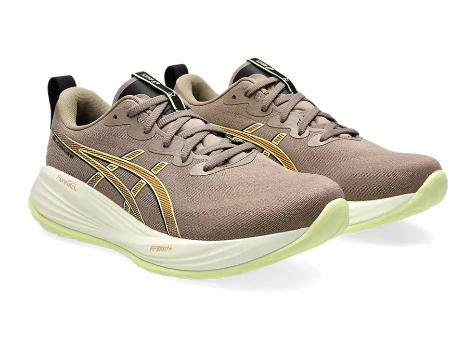 Asics Mens Gel Cumulus 27 - Taupe Grey/Black - Neutral - SS25