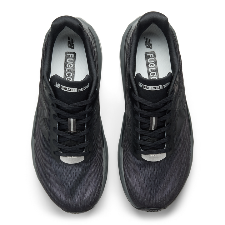 New Balance FuelCell Rebel V5 pour hommes - Noir/Castlerock/Argent métallisé - Neutre - SS26