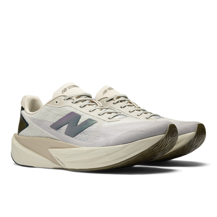 New Balance Mens FuelCell Rebel V5 - Shipyard/Arid Stone/Silver Metallic - Neutral - AW25