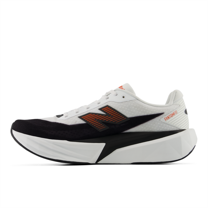 New Balance Mens FuelCell Rebel V5 - White/Neo Flame - Neutral - AW26