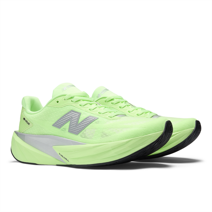 New Balance Mens FuelCell Rebel V5 - Mint Flash/Lab Green/Silver Metallic - Neutral - AW25