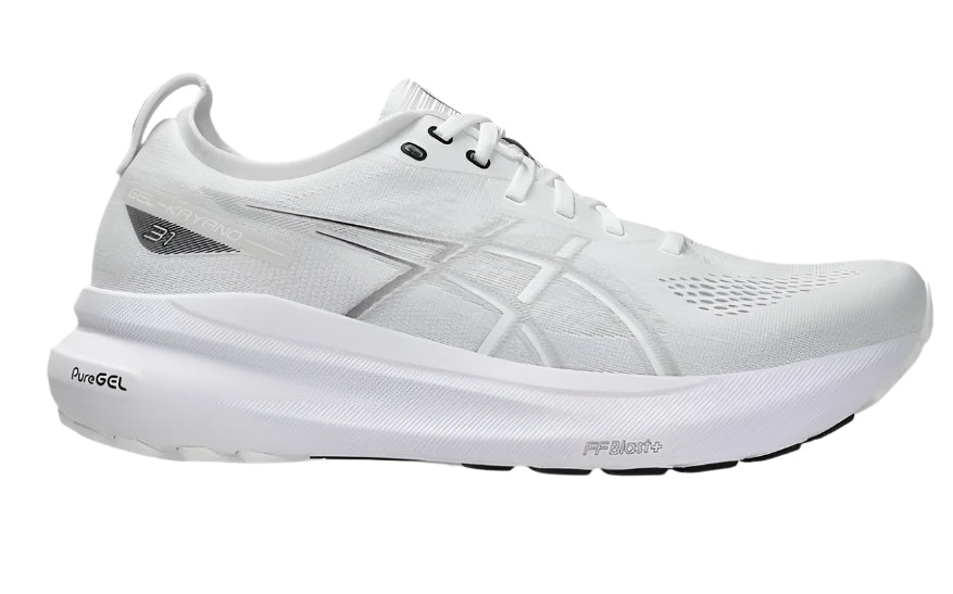Asics Mens Gel Kayano 31 - White/Concrete - Stability