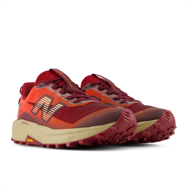 New Balance Mens Fuelcell Rebel Trail - Maple/Neo Flame - Trail - AW26