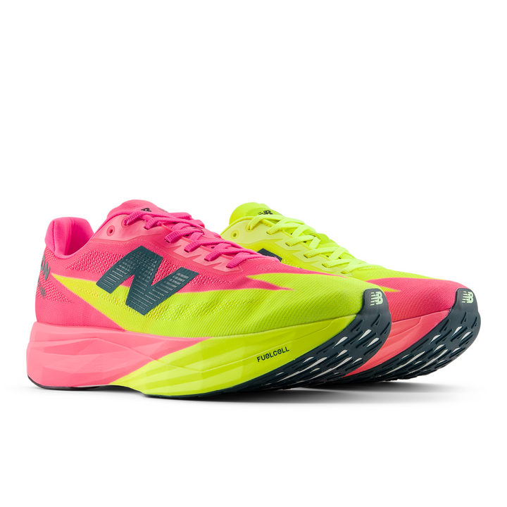 New Balance Mens FuelCell SuperComp Elite V5 London Edition - Alkaline Green/Pink Heat - Neutral - SS26