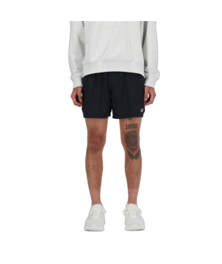 New Balance Mens RC Short 5 Black Run North West