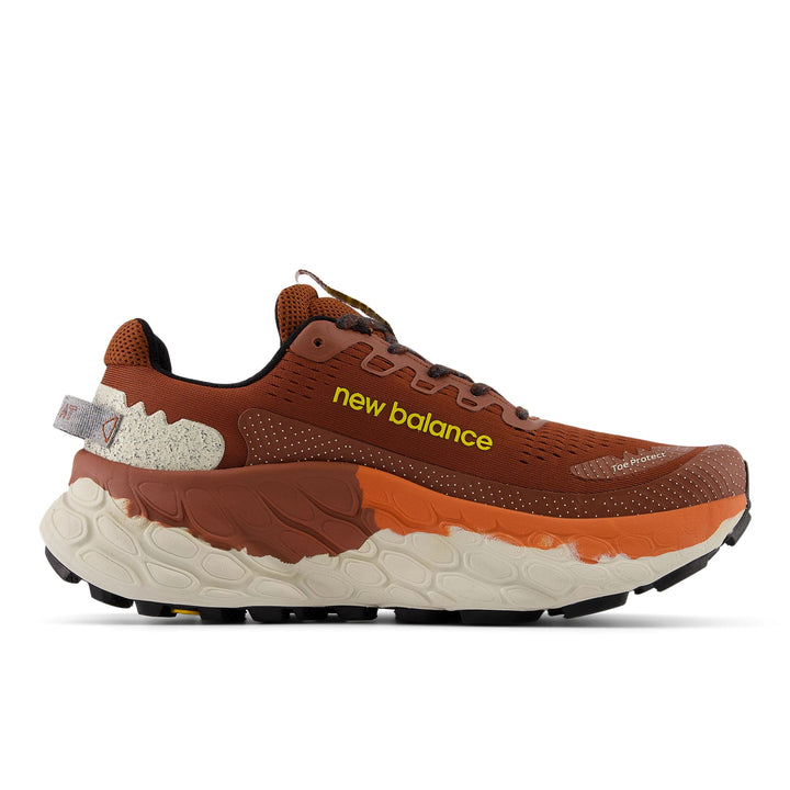 New Balance Mens Fresh Foam X More Trail V3 - Relic Brown/Infield Clay/Ginger Lemon - Trail