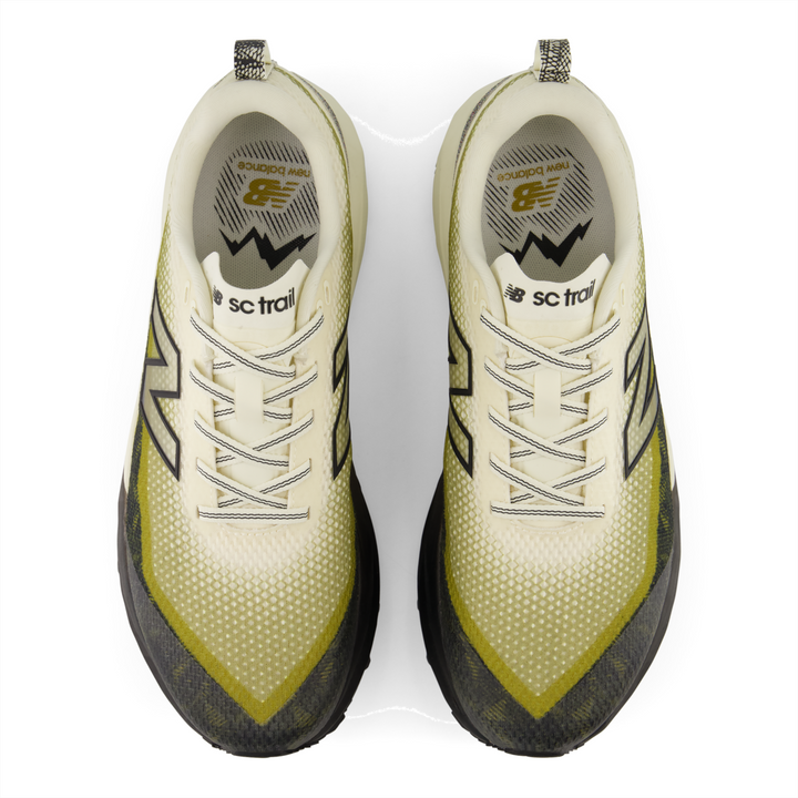 New Balance Mens Fuelcell Supercomp Trail v2 - Angora/Basil Oil - Trail - AW26