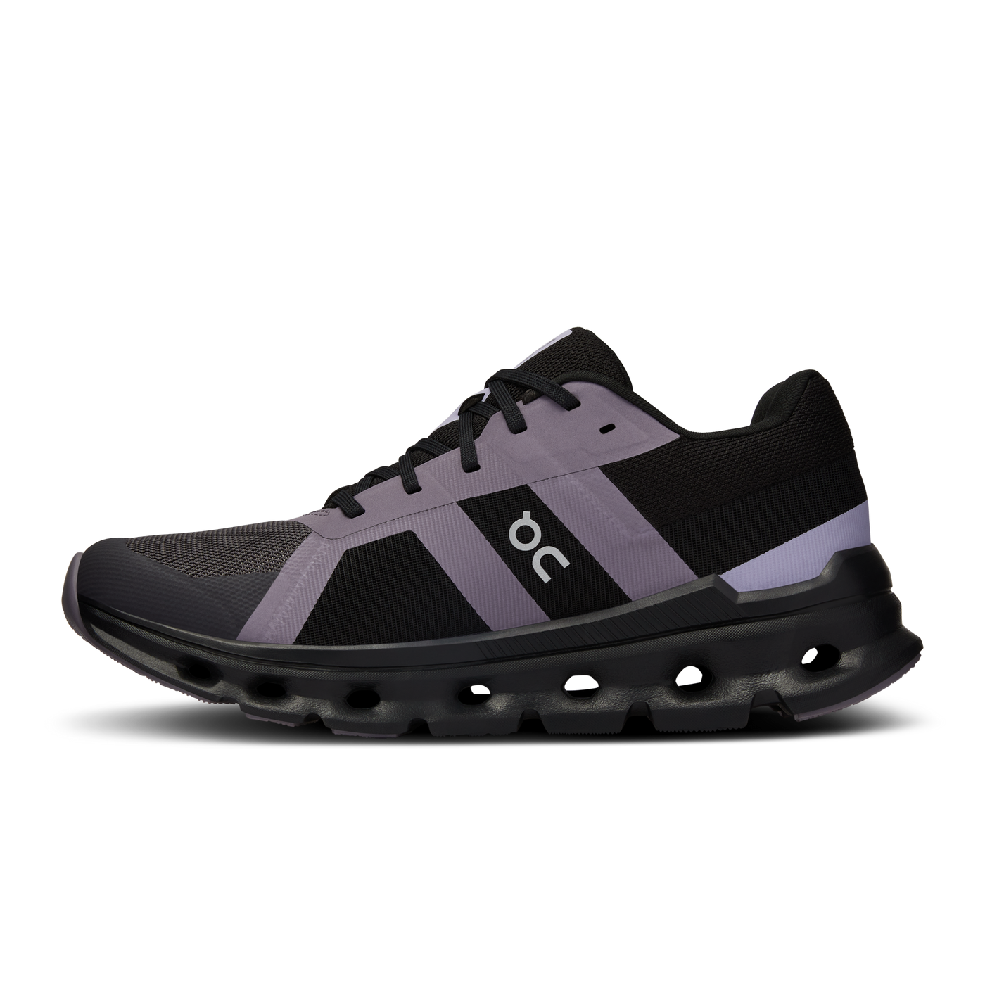 ON Womens Cloudrunner - Iron/Black - Stability