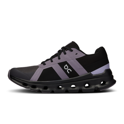 ON Womens Cloudrunner - Iron/Black - Stability