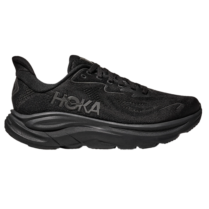 Hoka Mens Clifton 10 - Black/Black - Neutral - SS25