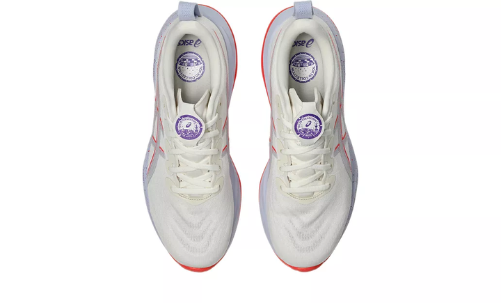 Asics Mens Gel Cumulus 27 Tokyo - Cream/Edo Purple - Neutral - AW25