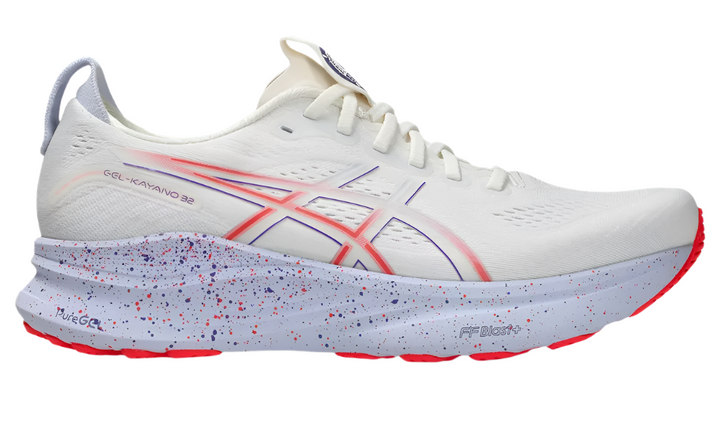 Asics Mens Gel Kayano 32 Tokyo - Cream/Edo Purple - Stability - AW25