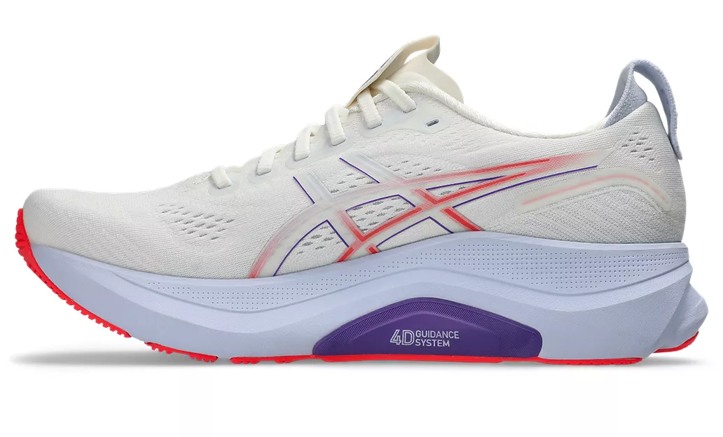 Asics Mens Gel Kayano 32 Tokyo - Cream/Edo Purple - Stability - AW25