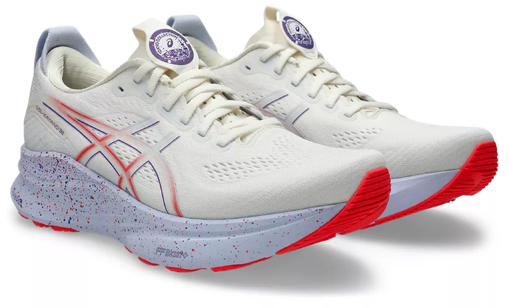 Asics Mens Gel Kayano 32 Tokyo - Cream/Edo Purple - Stability - AW25