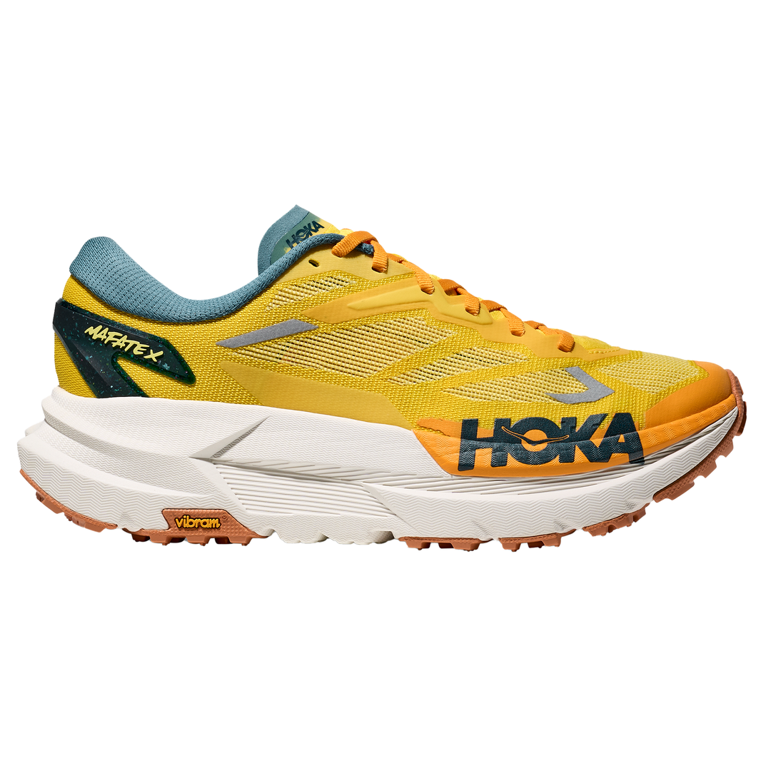 Hoka Mens Mafate X - Zest/Mountain Fog - Trail - SS25