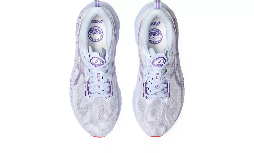 Asics Mens Novablast 5 Tokyo - Blue Fade/Edo Purple - Neutral - AW25