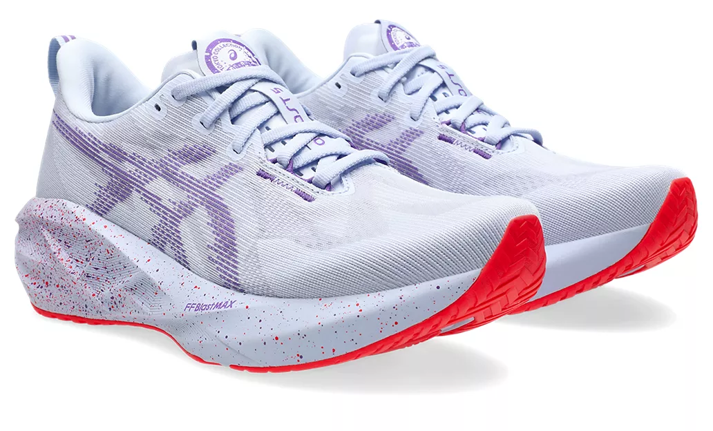 Asics Mens Novablast 5 Tokyo - Blue Fade/Edo Purple - Neutral - AW25