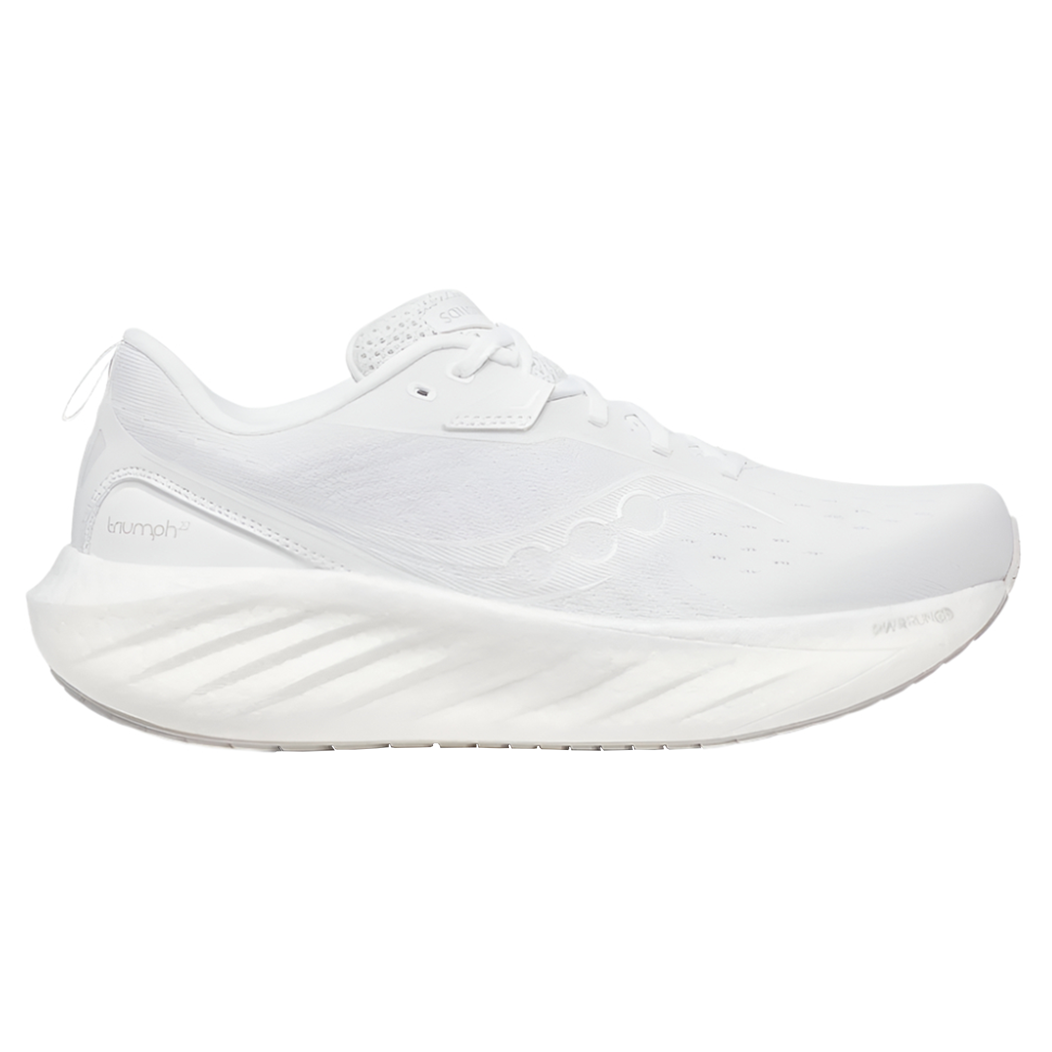 Saucony Mens Triumph 22 - White - Neutral - SS25