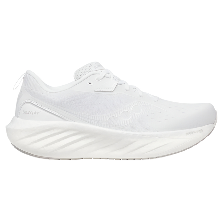 Saucony Mens Triumph 22 - White - Neutral - SS25