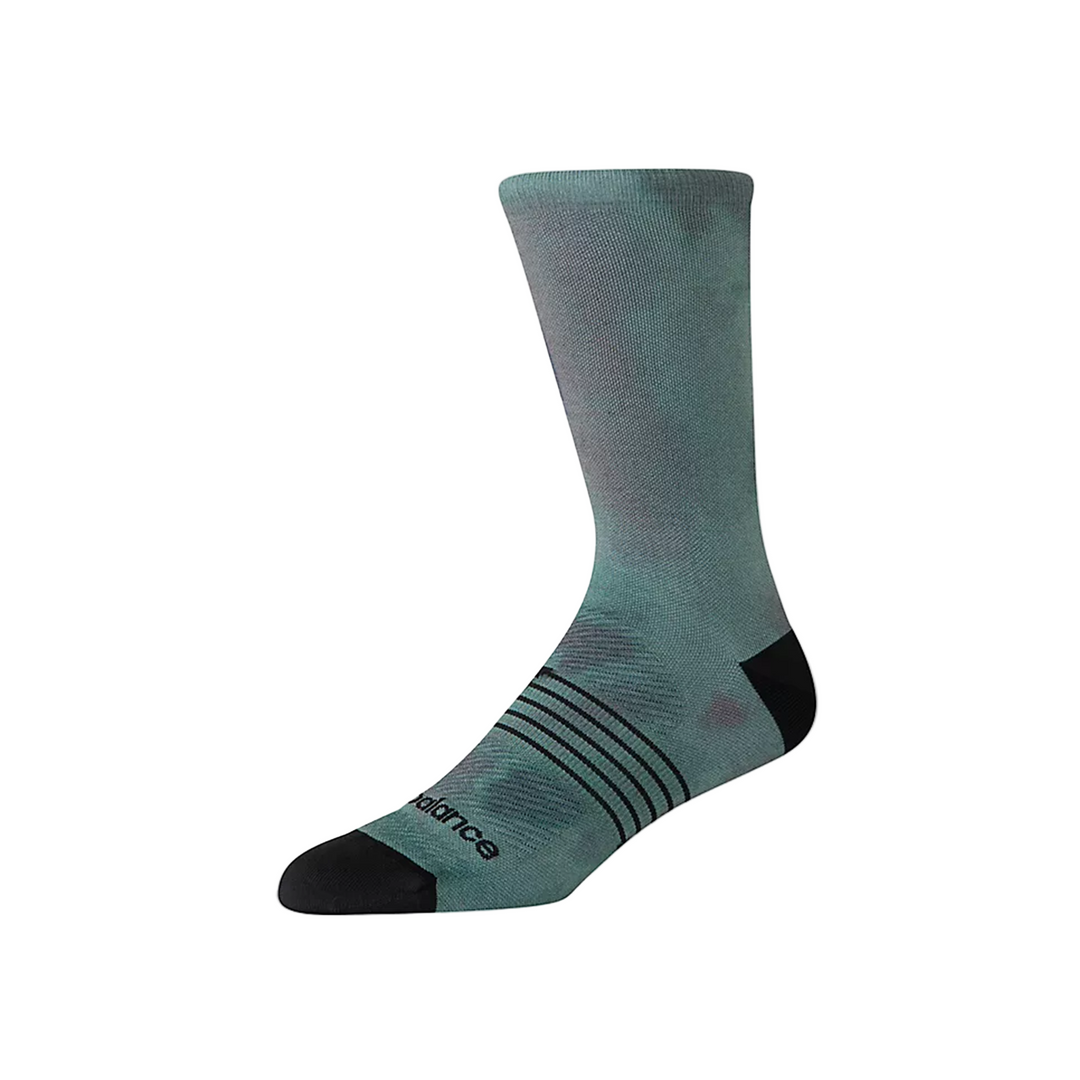 Chaussettes New Balance Pro Run Crew - Alpine foncé/Vert chiné