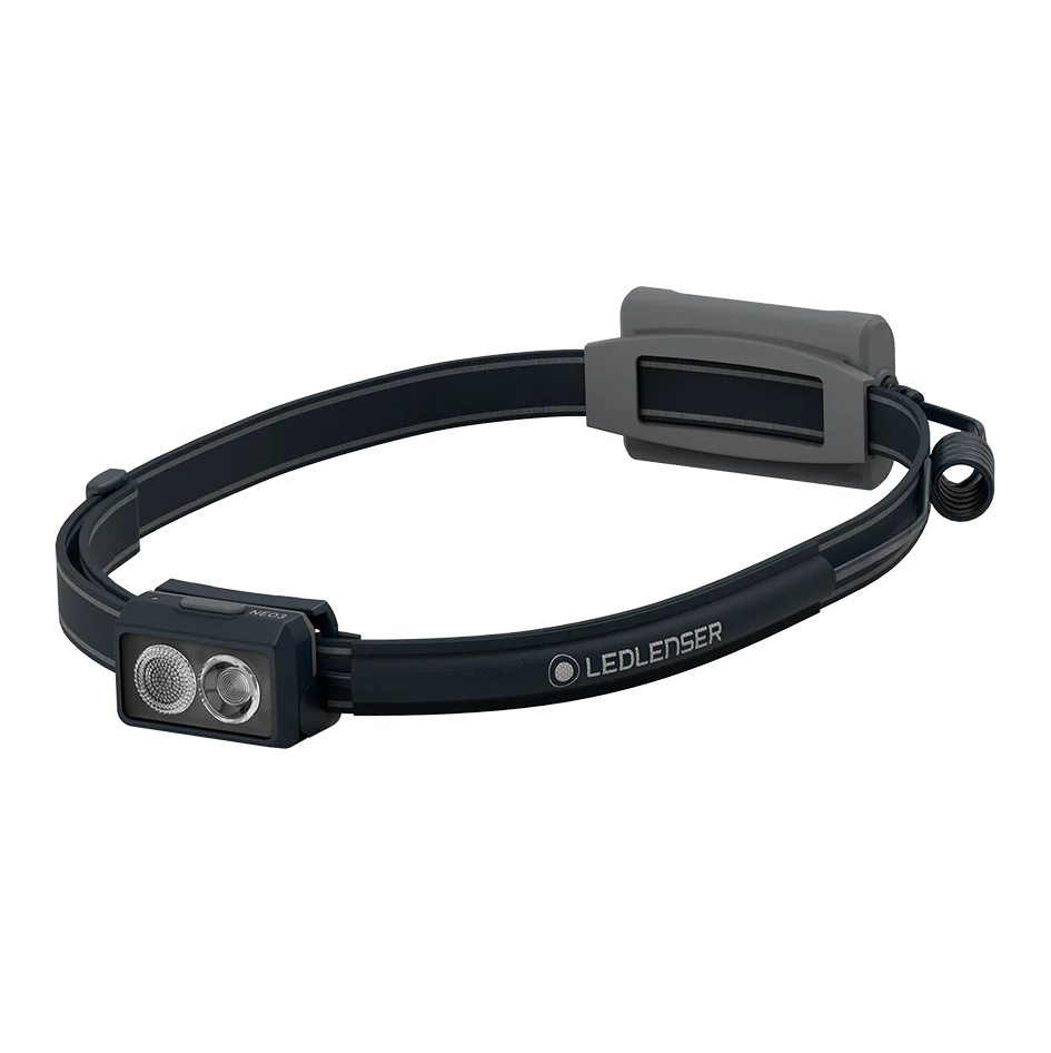 Ledlenser NEO3 LED Headlamp (400) - Grey/Black