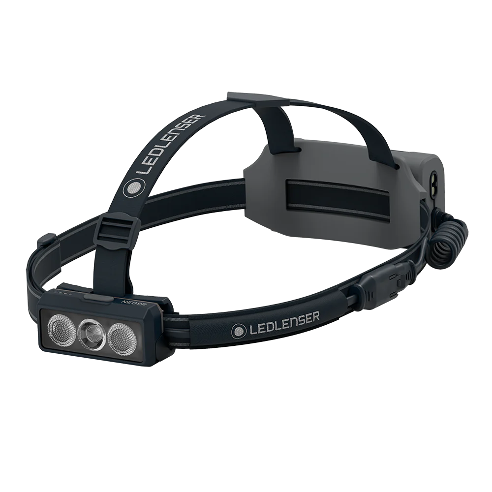 Ledlenser NEO9R LED Headlamp (1200) - Grey/Black