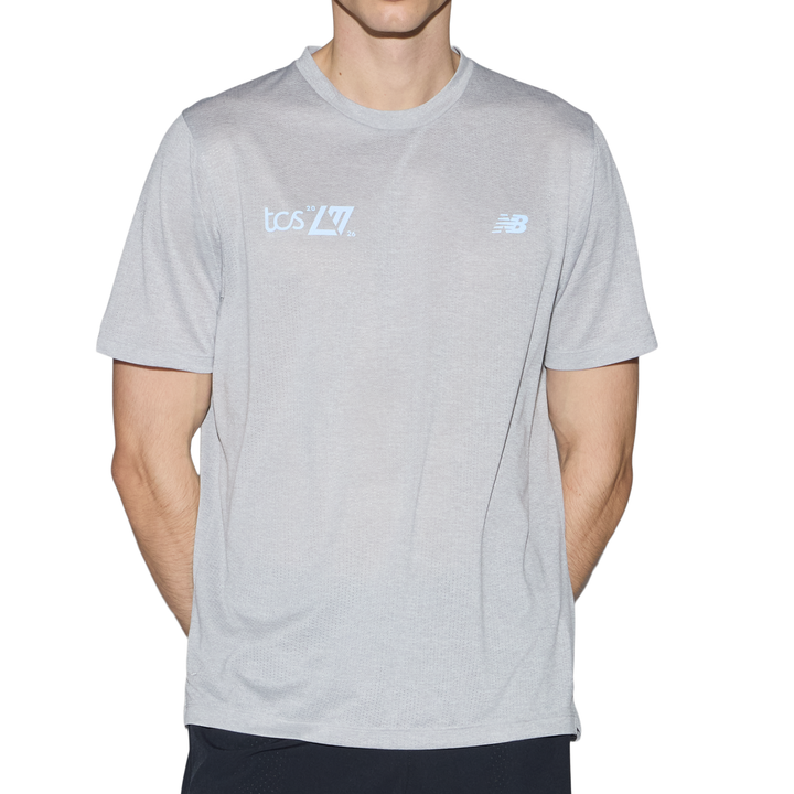 New Balance Mens London Edition RC Essential T-Shirt - Athletic Grey - SS26