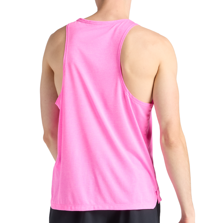 New Balance Herren London Edition RC Essential Singlet – Pink Heat – SS26