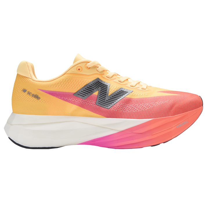 New Balance Womens FuelCell SuperComp Elite V5 - Tangerine Heat/White Peach/Pink Heat - Neutral - SS26