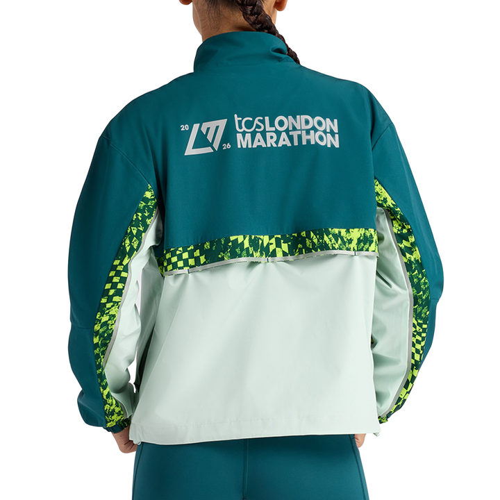 New Balance Womens London Edition Marathon Jacket - Cosmic Jade - SS26