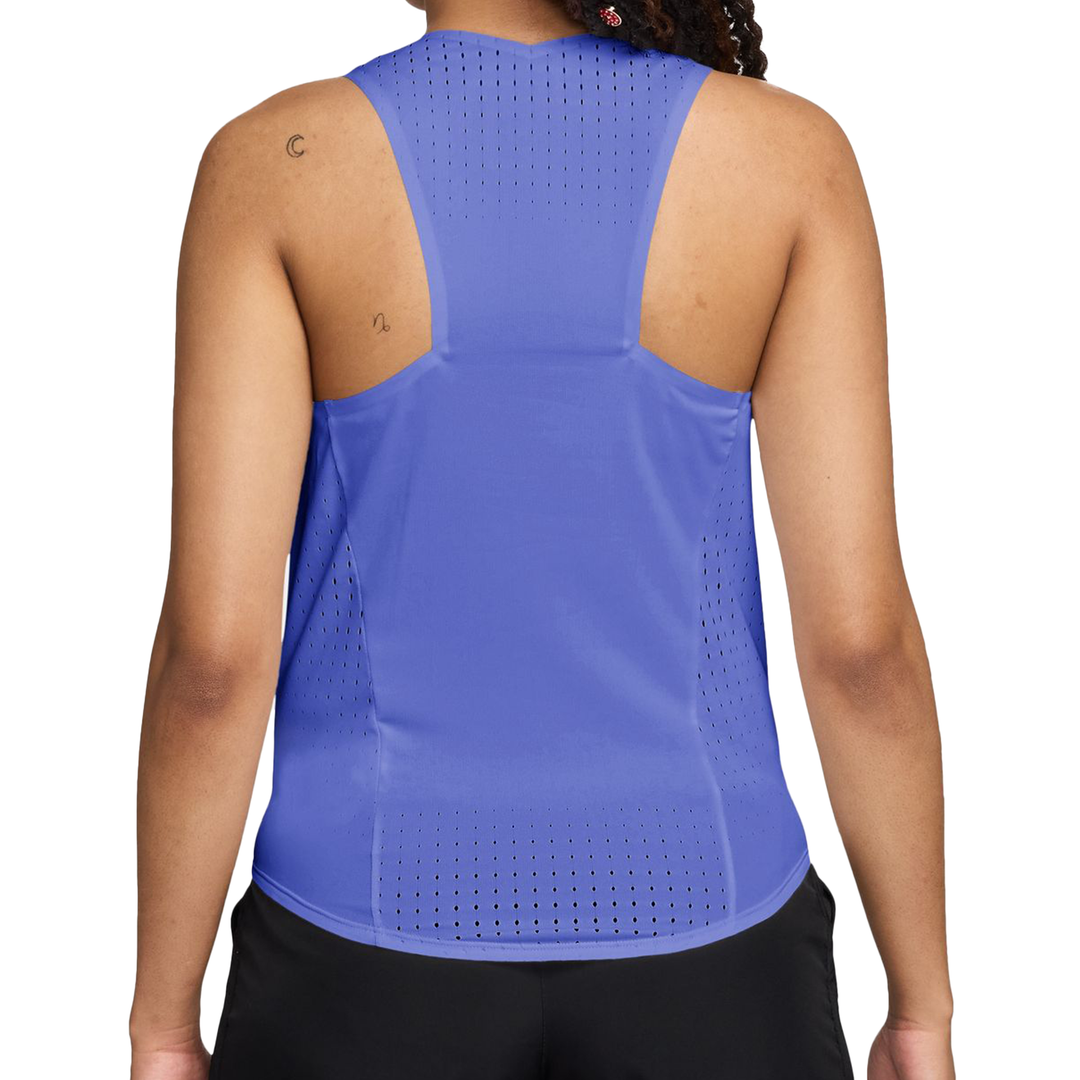 Nike Damen Dri-FIT ADV Aeroswift Singlet – Saphir/Schwarz