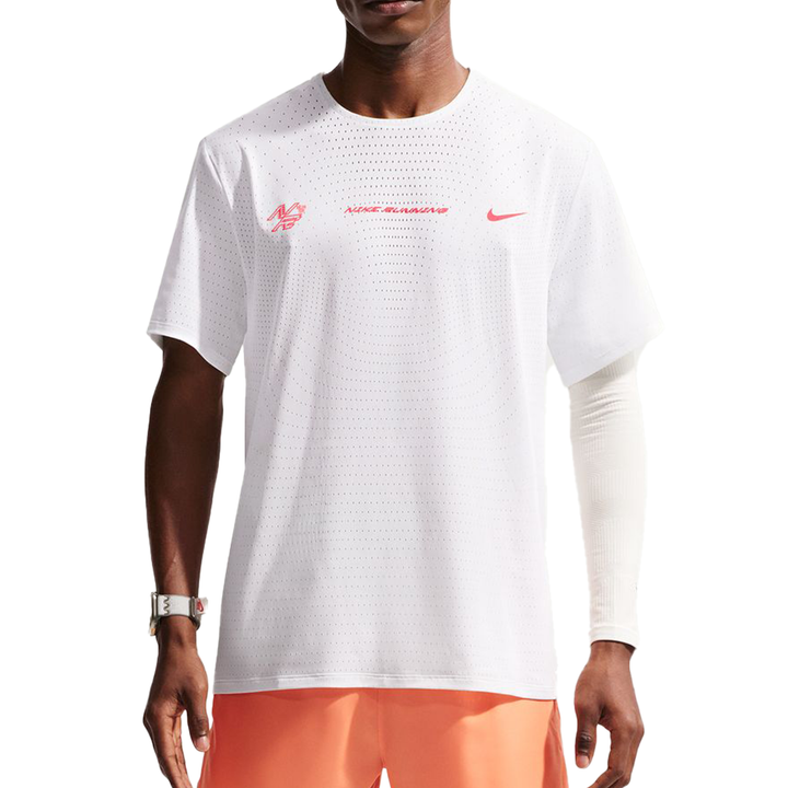 Nike Mens Dri-FIT ADV S/S AeroSwift Running Tee - Summit White - SP26