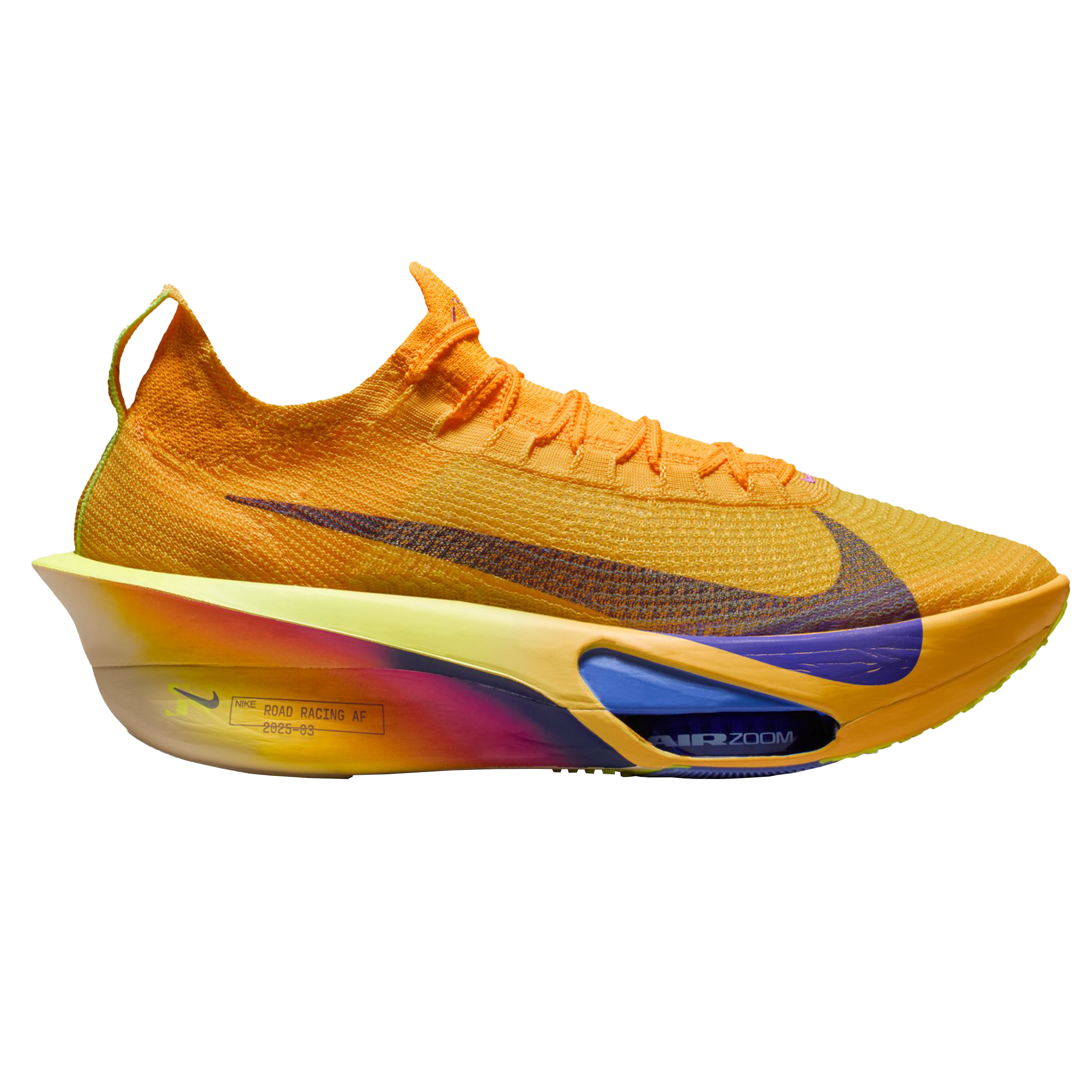 Nike Mens Alphafly 3 - Laser Orange/Indigo Burst/Citron Pulse - Neutral - SP26