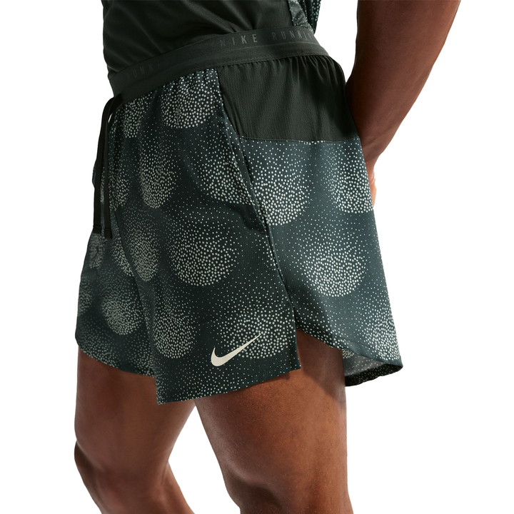 Nike Herren Dri-FIT 5" Brief-Lined Stride Short - Schwarzfichte