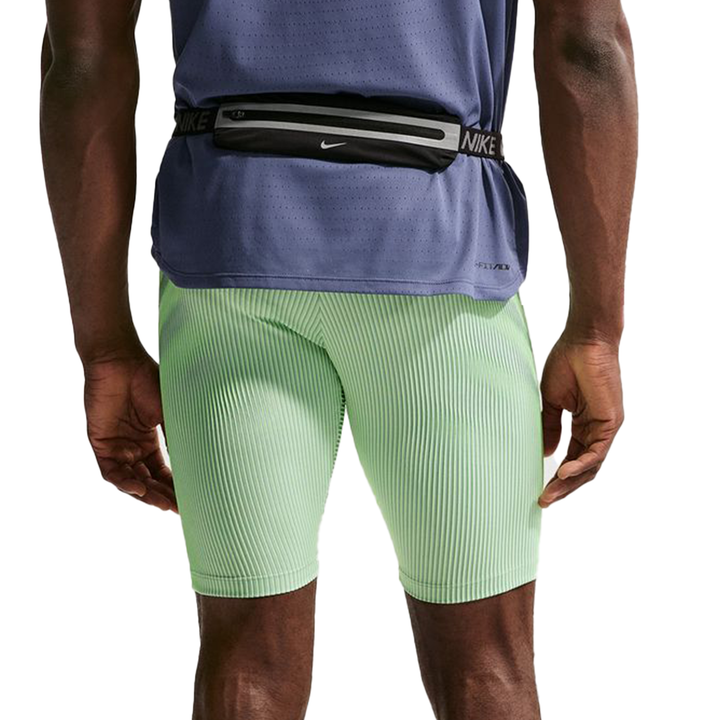 Nike Mens Dri-FIT ADV 1/2 Length AeroSwift Tights - Lime Blast/Steam/Light Silver/Black