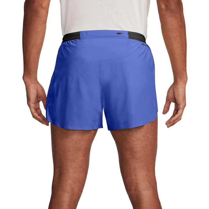 Nike Mens Dri-FIT ADV 4" Brief-Lined Aeroswift Short - Sapphire/Black