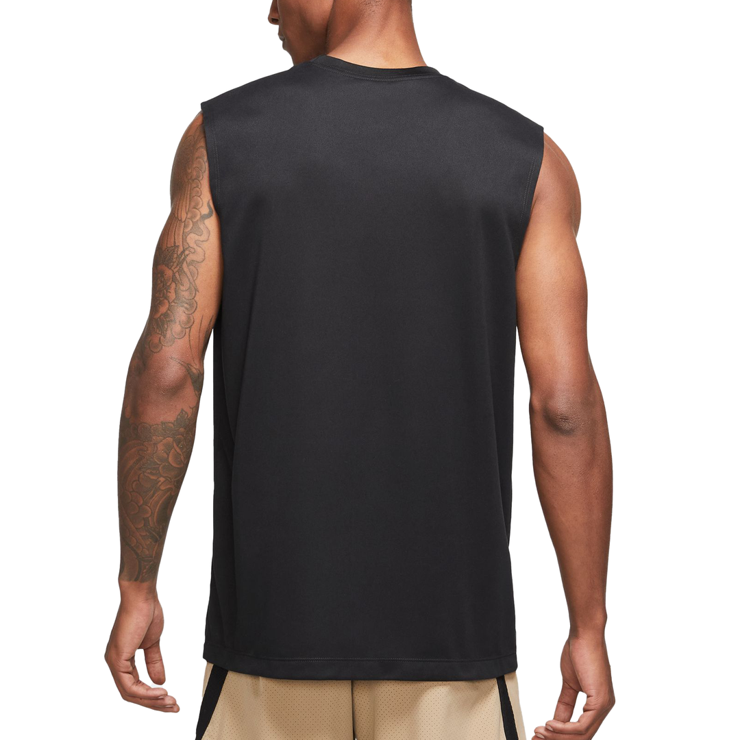 Nike Herren Dri-FIT Legend Weste – Schwarz/Mattsilber
