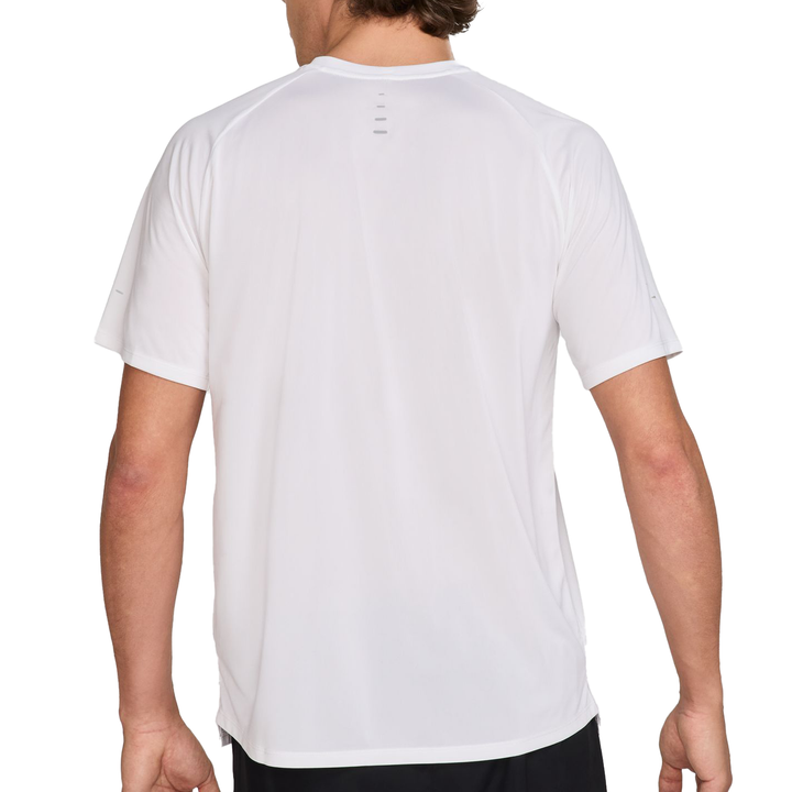 Nike Mens Dri-FIT ADV Short Sleeve Stride Tee - White/Reflective Silver - SP26
