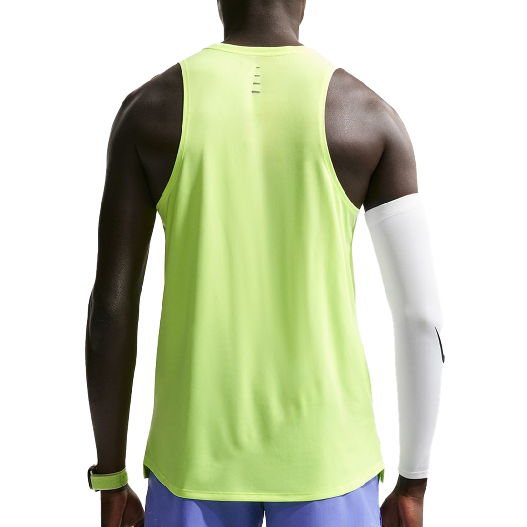 Nike Herren Stride Dri-FIT ADV Lauf-Tanktop – Volt Ice/Reflective Silver
