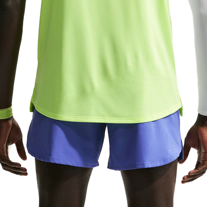 Nike Herren Dri-FIT 5" Brief-Lined Stride Short - Lapis/Reflektierendes Silber