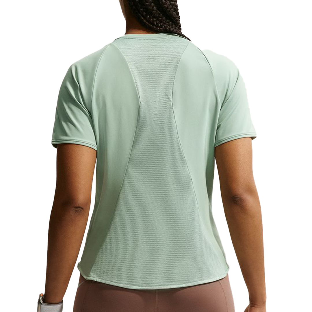 Nike Women's Dri-FIT Short-Sleeve Swift Tee - Steam/Reflective Silver - SU26