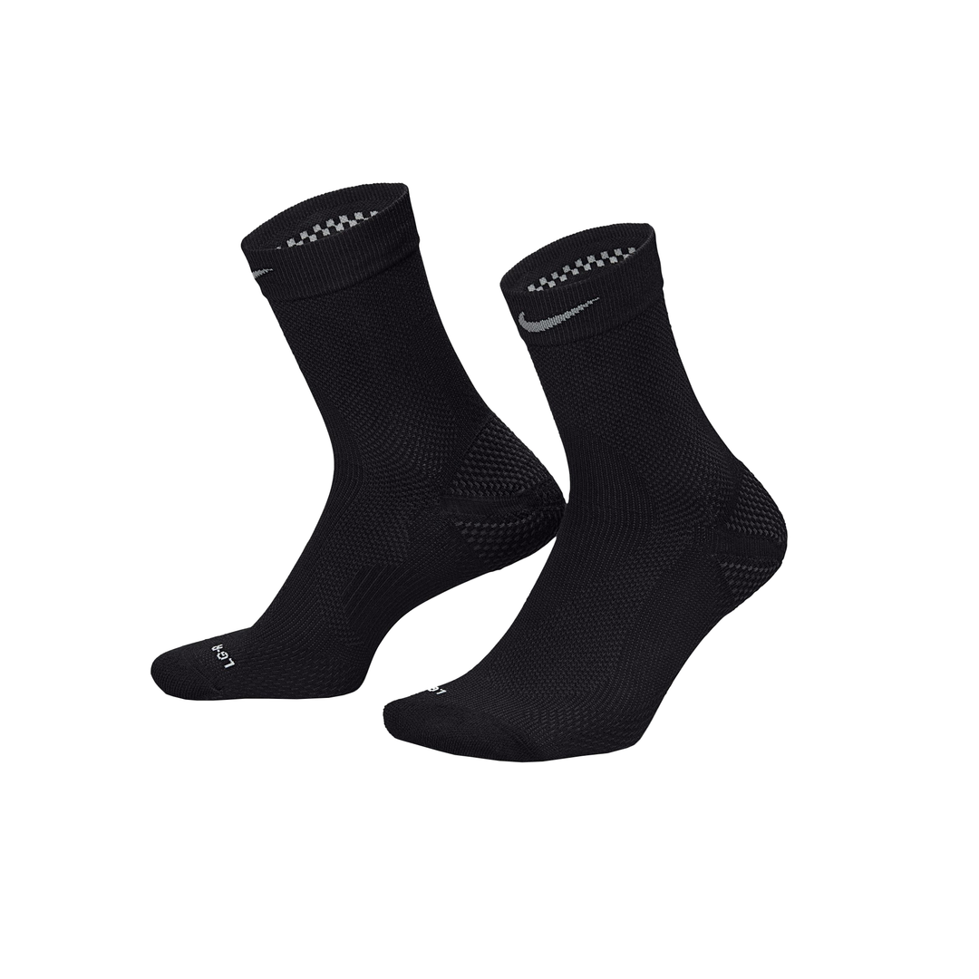 Nike Running Lightweight Micro Crew Socks - Black/Pure Platinum/Smoke Grey