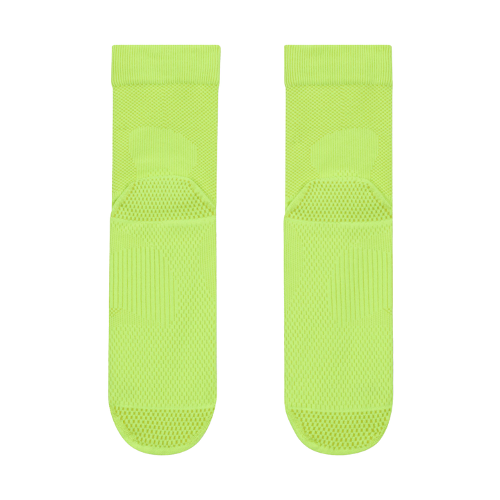 Nike Running Lightweight Micro Crew Socken – Volt/Bright Cactus/Schwarz