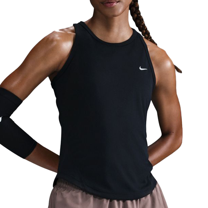 Débardeur de course Nike Tempo Dri-FIT pour Femme - Noir/Argent réfléchissant